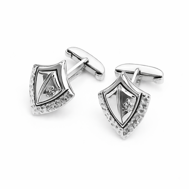 Серебярные запонки ЗС 210