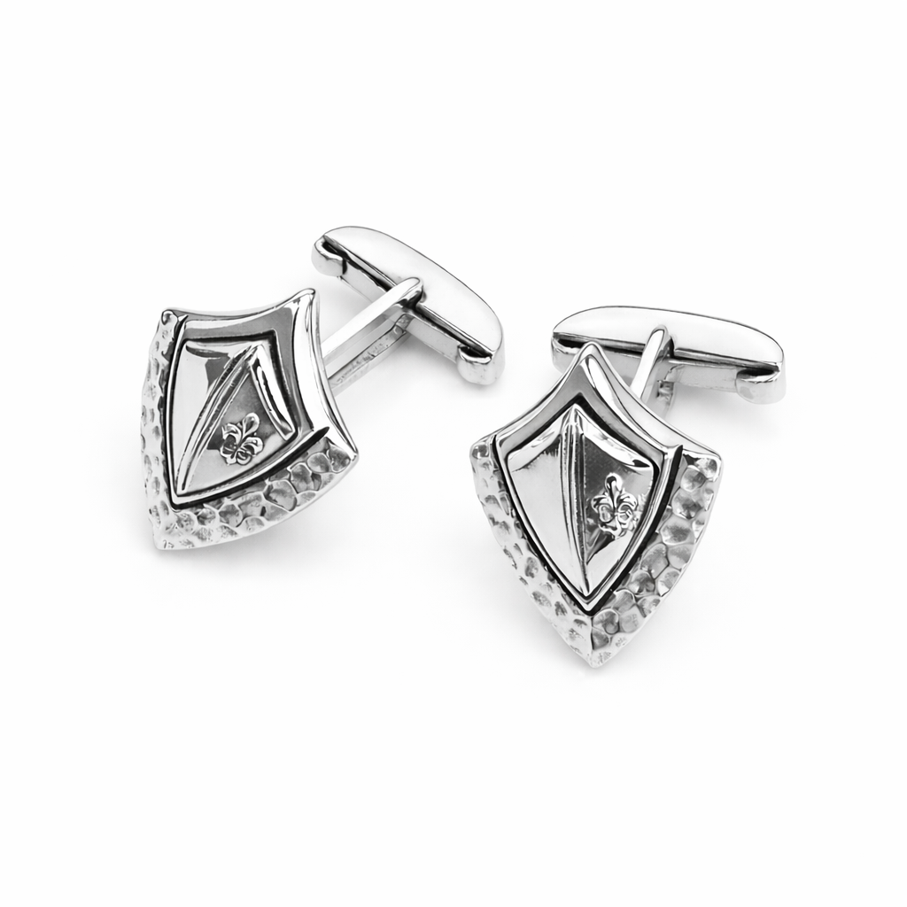 Серебярные запонки ЗС 210