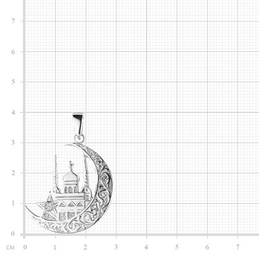 Серебряная подвеска 