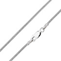 Колье,Серебро,с замком Карабинный,ИТАЛИЯ