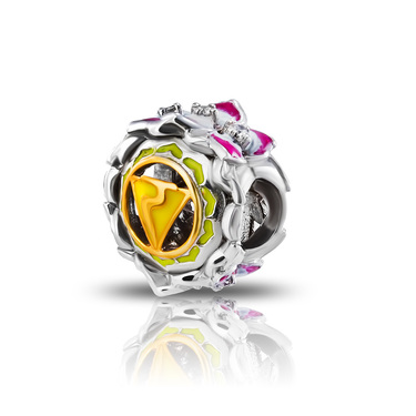 Серебряный шарм подвеска на браслет 