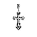 Крест,Подвеска,Оберег,Серебро,с вставкой Без вставок,РОССИЯ