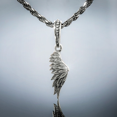 Серебряная подвеска 