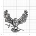 Серебряная подвеска  подвеска,амулет,Оберег,Талисман,Кулон,Тотем,Серебро,с вставкой Без вставок,РОССИЯ