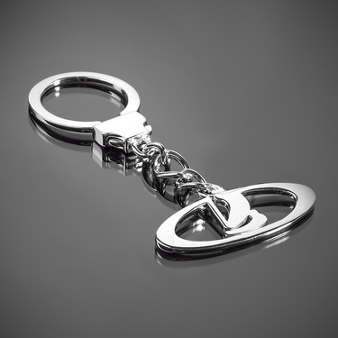 Серебряный брелок автомобилиста Lada