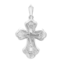 Крест,Подвеска,Оберег,Серебро,с вставкой Без вставок,РОССИЯ