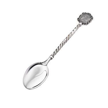 Серебряная чайная ложка Святой Дмитрий