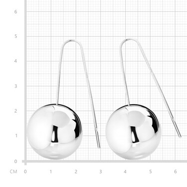 Серебряные серьги 