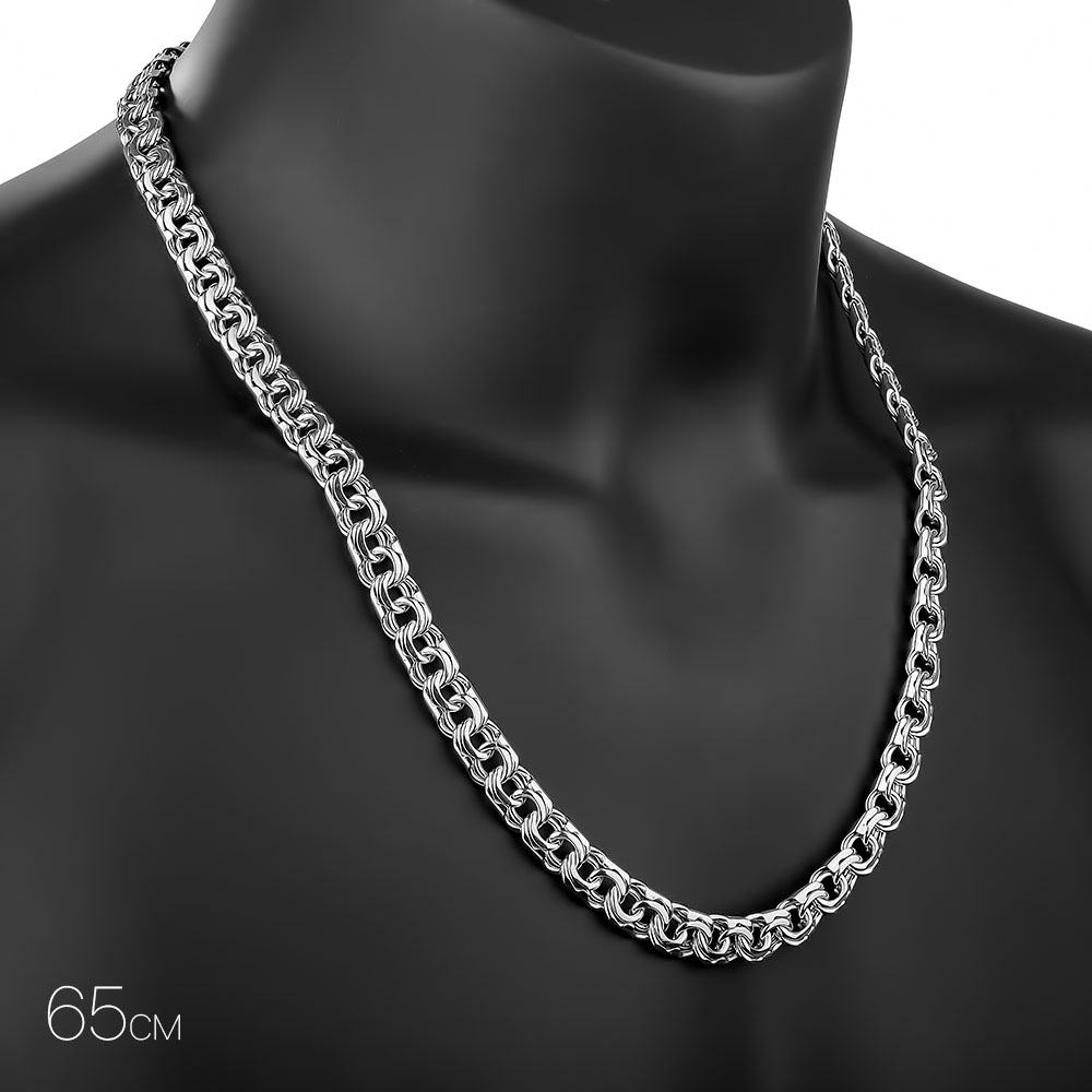 Серебряные цепочки для мужчин на шею толстые