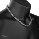 Цепочка на шею,Серебро,с замком Карабинный,ИТАЛИЯ