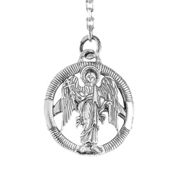 Серебряный брелок Ангел-Хранитель