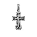 Крест,Подвеска,Оберег,Серебро,с вставкой Без вставок,РОССИЯ