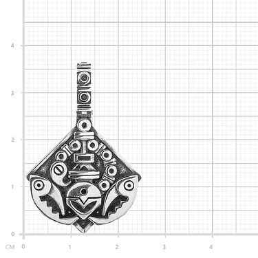 Серебряная подвеска с чернением стим-панк знак зодиака Скорпион