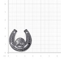 Сувенир,Сувенирные подковы,Серебро,РОССИЯ