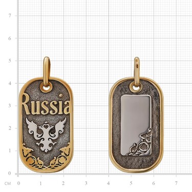 Серебряный жетон 