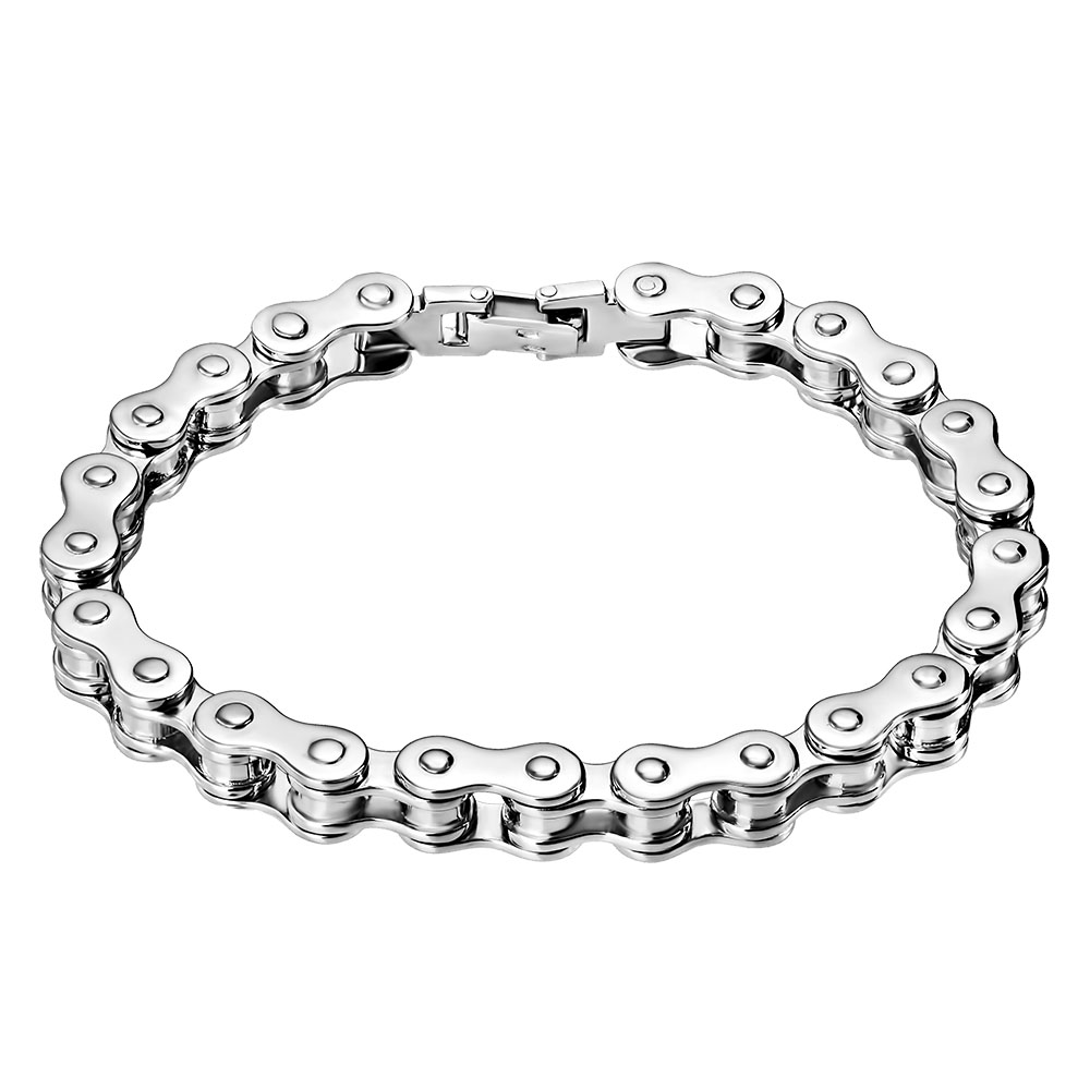 Браслет на руку,Серебро,с вставкой Без вставок,с замком Часовой,РОССИЯ