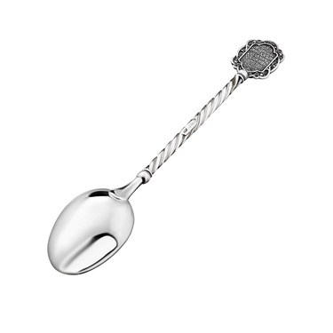 Серебряная чайная ложка Святой Пантейлемон