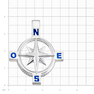 Серебряная подвеска 