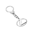 Серебряный брелок автомобилиста Lexus Сувенир,Брелок,Серебро,с замком Карабинный