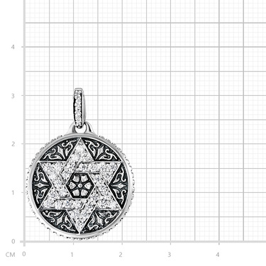 Подвеска серебряная 