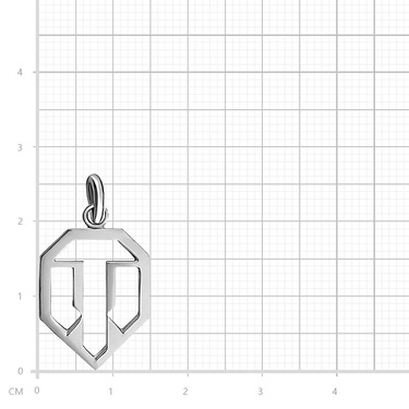 Серебряная подвеска 