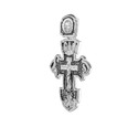 Крест,Подвеска,Оберег,Серебро,с вставкой Без вставок,РОССИЯ