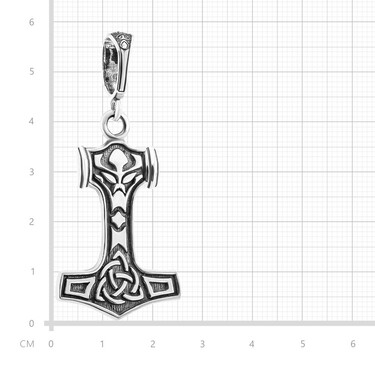 Серебряная подвеска 