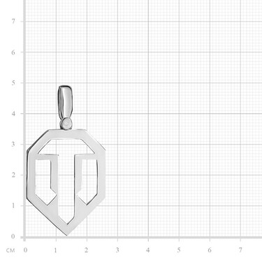 Серебряная подвеска 