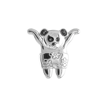 Серебряная подвеска Мишка