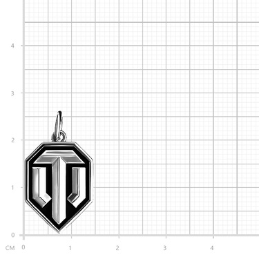 Серебряная подвеска 