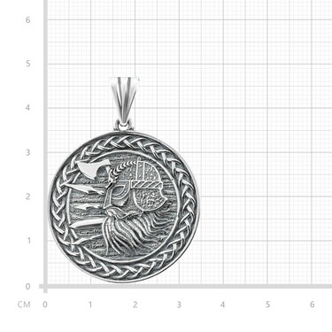 Серебряная подвеска 