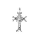 Крест,Подвеска,Оберег,Серебро,с вставкой Без вставок,РОССИЯ
