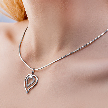 Серебряная подвеска 