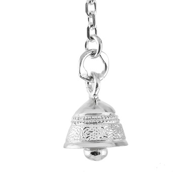 Серебряный брелок Колокольчик