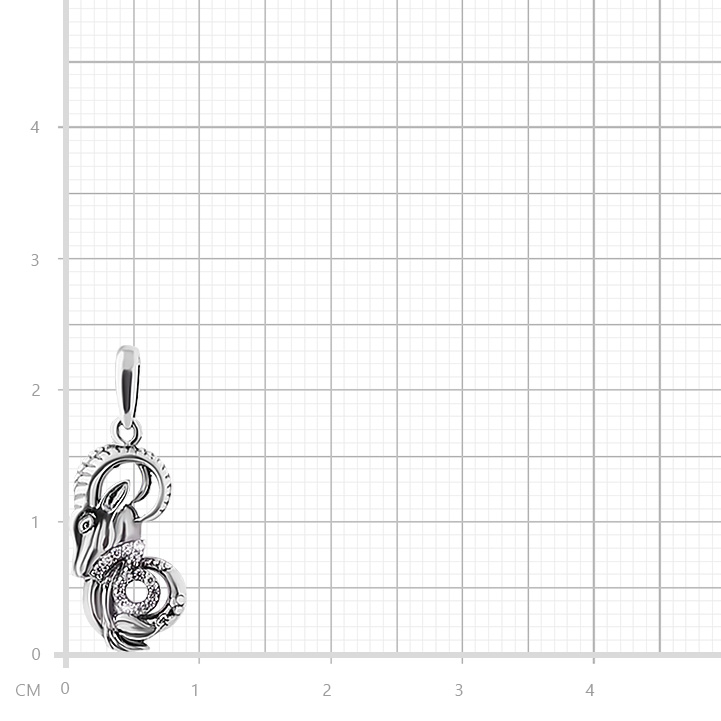 Подвеска,Кулон,Талисман,Амулет,Оберег,Тотем,Серебро,с вставкой Фианит Белая цвета,РОССИЯ