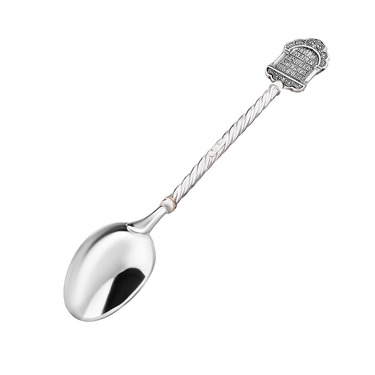 Серебряная чайная ложка Парижская Богоматерь