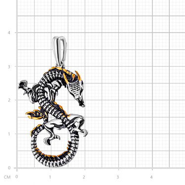 Серебряная подвеска 