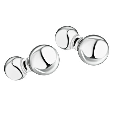 Серебряные пусеты 