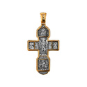 Крест,Подвеска,Оберег,Серебро,с вставкой Без вставок,РОССИЯ