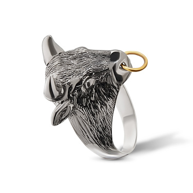 Серебряный перстень 