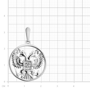 Серебряная подвеска 