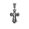 Крест,Подвеска,Оберег,Серебро,с вставкой Без вставок,РОССИЯ