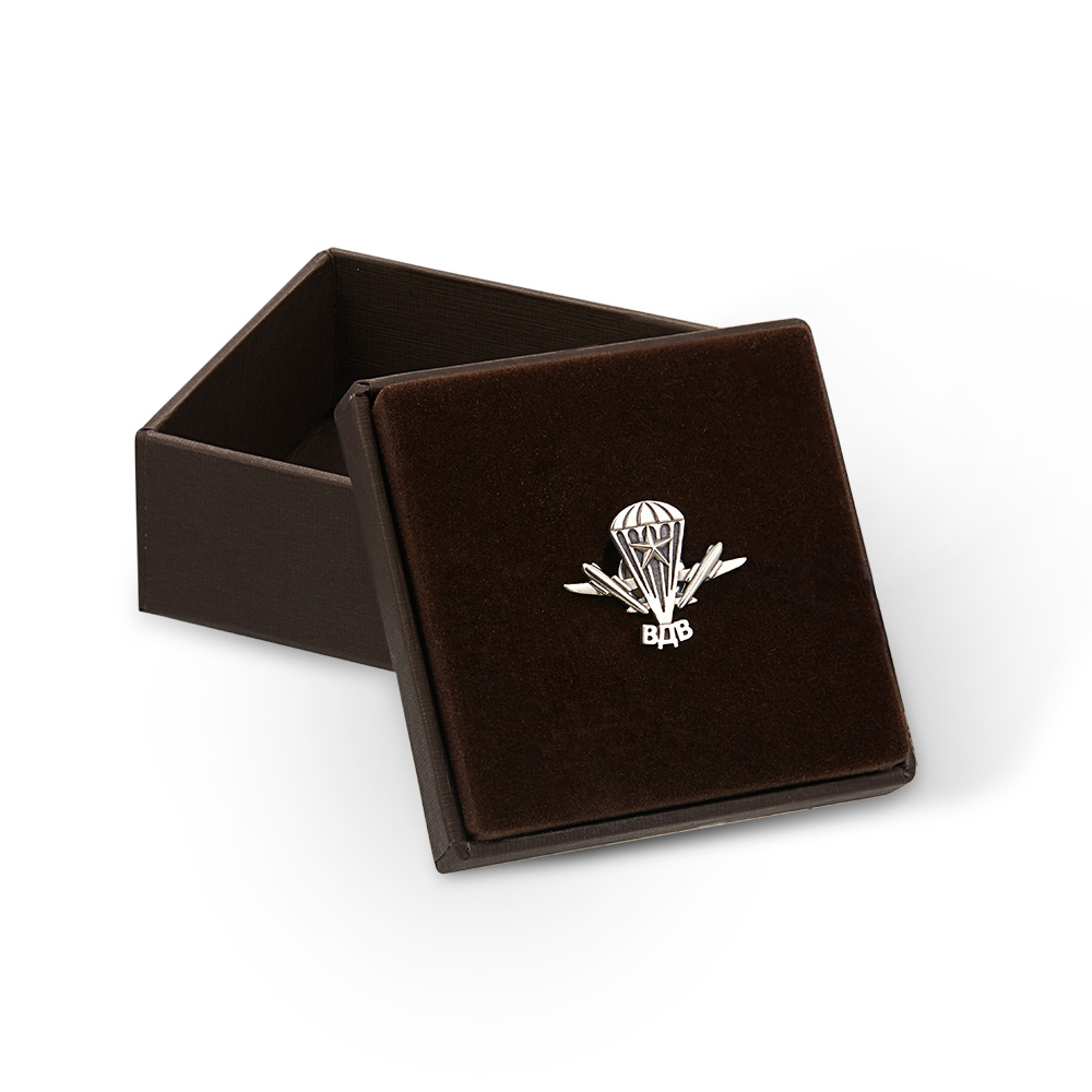 Серебряный значок  Брошь,Значок,Серебро,с вставкой Без вставок,с замком Пимса,РОССИЯ