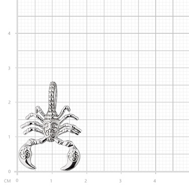 Серебряная подвеска 