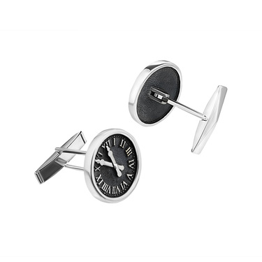 Серебряные запонки 