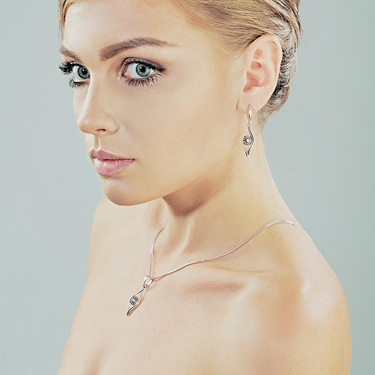 Серебряная подвеска 