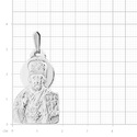 Подвеска,Кулон,Оберег,Нательная иконка,Нательный образок,Серебро,с вставкой Без вставок,РОССИЯ