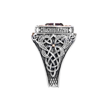 Серебряный мужской перстень 