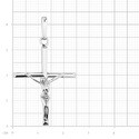 Крест,Подвеска,Оберег,Серебро,с вставкой Без вставок,РОССИЯ