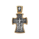 Крест,Подвеска,Оберег,Серебро,с вставкой Без вставок,РОССИЯ